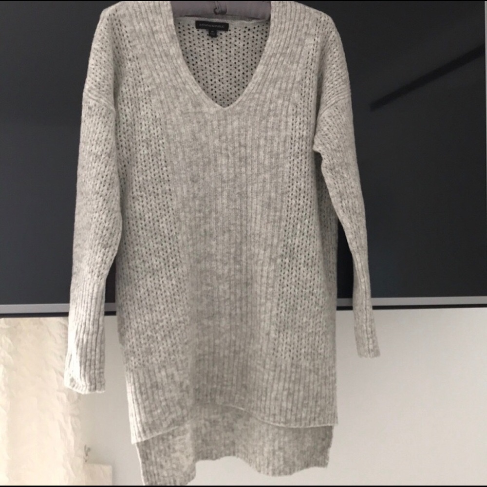 Banana Republic tunic wool-blend sweater